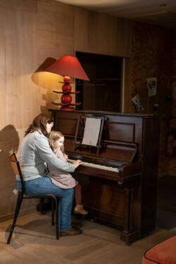 Le piano Les Établies, le piano